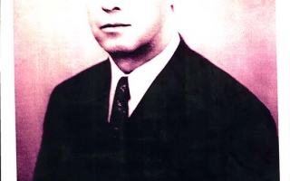'Retrato de Leônidas Macedo Filho, ex-prefeito e ex-presidente da Câmara Municipal' ano 2000