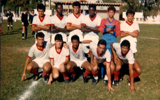 Edinho, Ismael, Marcelo Gonçalves, Vandinho, Ivanildo, Moisés, Geraldinho. década de 90