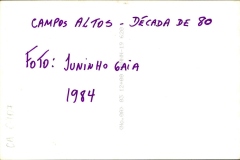 Acervo Fotográfico da Secretaria de Cultura de Campos Altos
