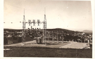 'Inauguração da Rede Elétrica em convênio com a Cemig década de 70
