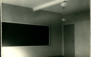 Sala da Escola Estadual Padre Clemente de Maleto década de 70