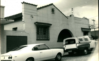 'Antiga Farmácia São Geraldo, localizada no centro da cidade década de 60