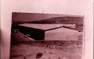 'Construção da Escola Estadual Padre Clemente de Maleto década de 50
