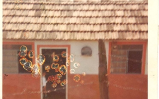 Fachada frontal de residência em estilo colonialAcervo Fotográfico da Secretaria de Cultura de Campos Altos