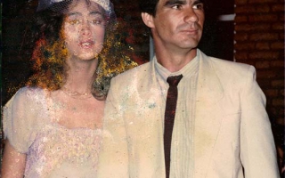 'Milene Oliveira e Jonas Guimarães. década de 80